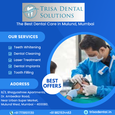 Trisa Dental Solutions: Best Dentist Near me